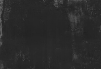 Hand painted black texture. Versatile artistic image for creative design projects: posters, banners, cards, magazines, book covers, prints, wallpapers. Ink on paper.