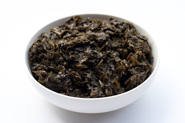 Olive Pickled Green Mustard with Mushroom