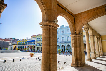 a square in Havana