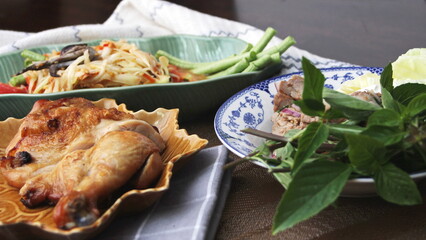 Thai food 