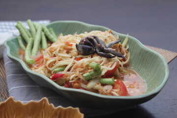 Popular Thai food called 