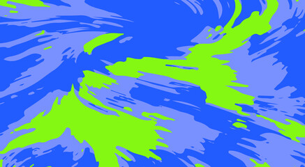 Fototapeta na wymiar colorful wild color splash isolated on white background