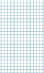 Graph paper. Printable squared grid paper with color horizontal lines. Geometric background for school, textures, notebook, diary. Realistic lined paper blank size Legal