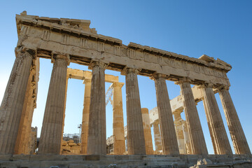 Obraz premium The Parthenon on the Acropolis, Athens, Greece