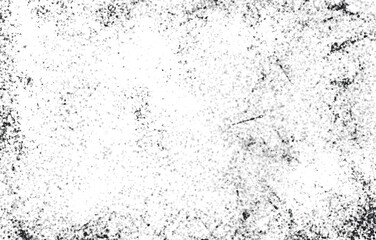 Fototapeta na wymiar Monochrome particles abstract texture.Overlay illustration over any design to create grungy vintage effect and depth.