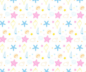 貝殻のパターンA