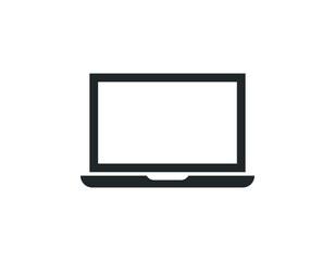 Laptop icon. computer icon vector