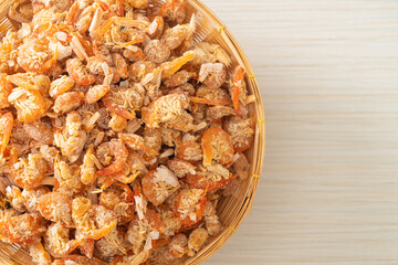 dried shrimps or dried salted prawn