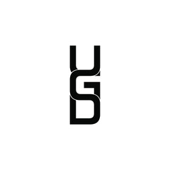 ugd letter original monogram logo design