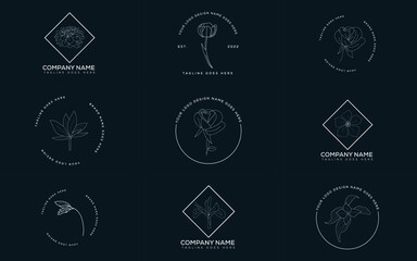 Outline drawing Vectors Flower icon background Floral Rose logo pattern Photos bouquet clipart 