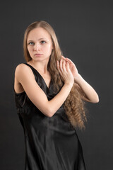 Fototapeta premium woman with long hair