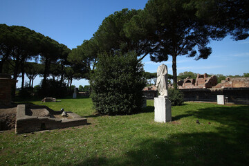 Ostia,antica,Roma,Italia