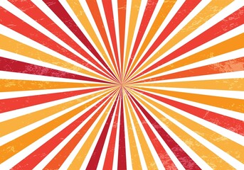 Abstract retro pattern starburst background