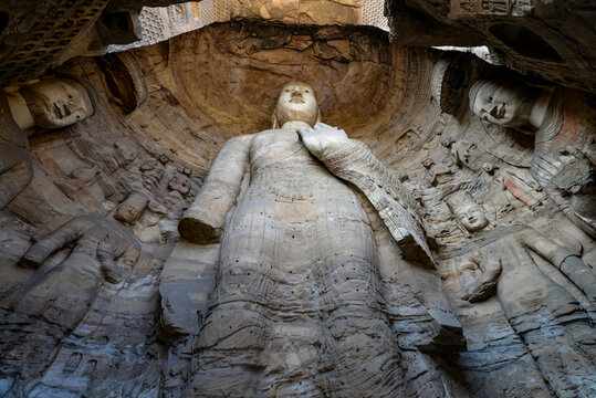 buddha statue of Yungang Grottoes