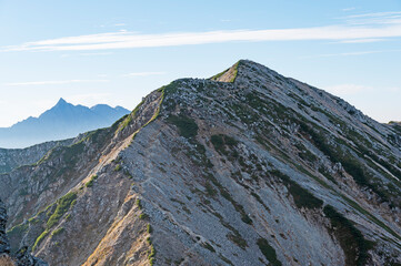 鷲羽岳と槍ヶ岳