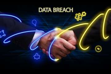 Business, Technology, Internet and network concept. Financial Graph. Stock Market chart. Forex Investment: Data breach
