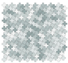 회색 그레이톤 색상 십자가 패턴 일러스트