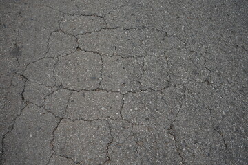 Damaged roads are dangerous for road users.