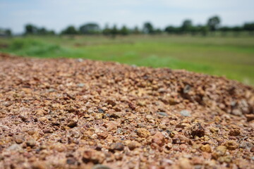 blurry road construction layer SOIL AGGREGATE SUBBASE