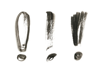 Sketched Question and Exclamation Marks, Symbols, Icons