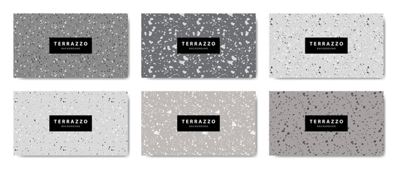 Terrazzo floor wallpaper background