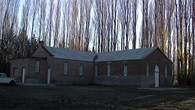 Old Bethel Chapel in Gaiman, A Welsh Colonial Village near Trelew, Chubut Province, Patagonia, Argentina.