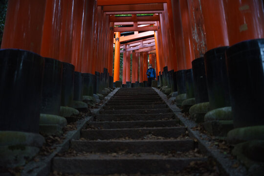 stairway at a shrine