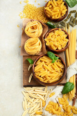 italian pasta tagliatelle