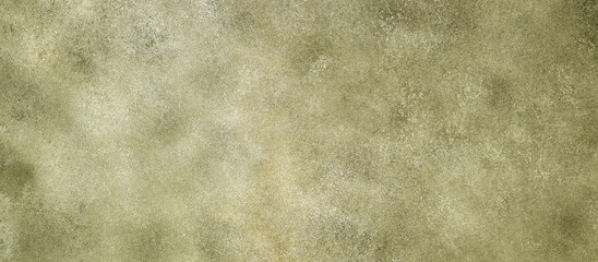 Texture of green olive concrete background. Old wall surface. Banner.