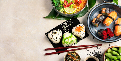 sushi on a plate