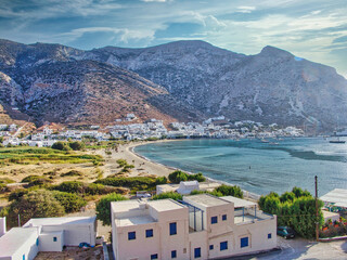 Sifnos landscape, Cyclades Greece - obrazy, fototapety, plakaty
