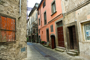 Fototapeta premium Viterbo, borgo medievale di Vitorchiano