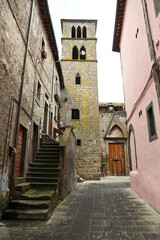Fototapeta na wymiar Viterbo, borgo medievale di Vitorchiano
