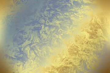 Golden Abstract  decorative paper texture  background  for  artwork  - Illustration