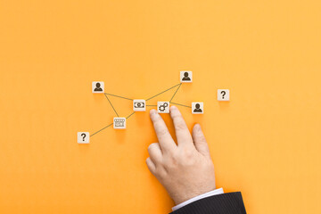 Building a trading network scheme