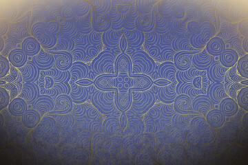 Golden Abstract  decorative paper texture  background  for  artwork  - Illustration