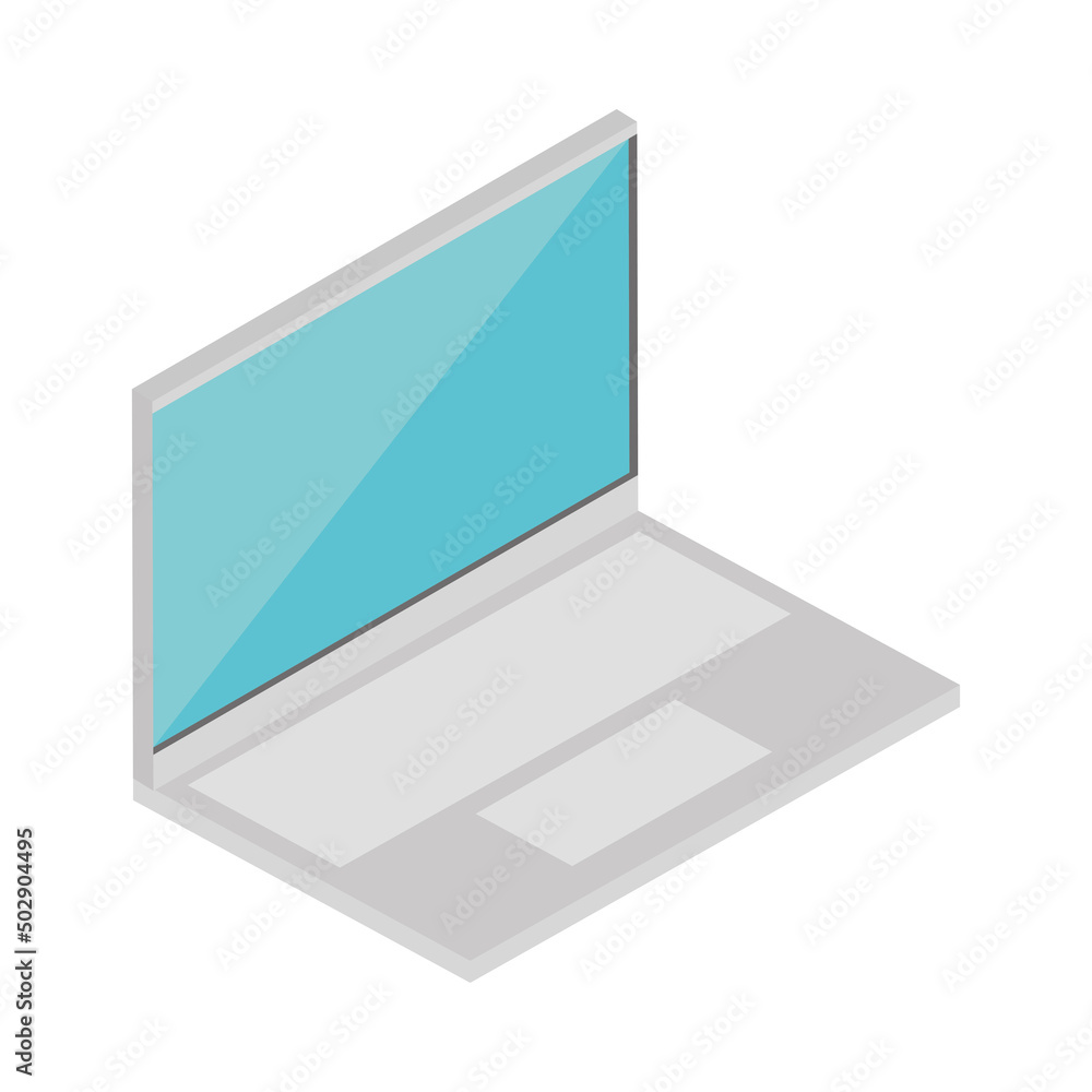 Sticker laptop device icon