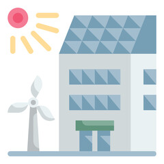 renewable flat icon
