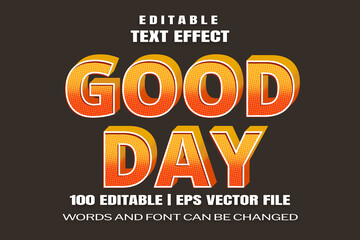 text effects Good Day