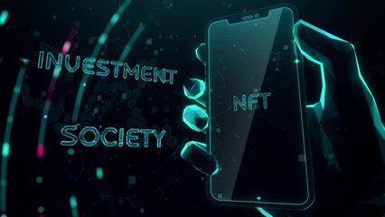 Metaverse Is Coming with digital technology hitech concept