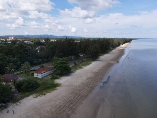 Miri, Sarawak Malaysia - May 2, 2022: The Landmark and Tourist Attraction areas of the of Miri...