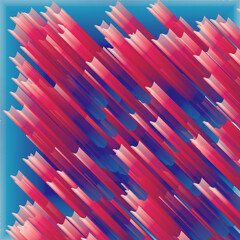 Abstract glowing structures