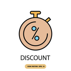 Black Friday Big Sale icons  symbol vector elements for infographic web