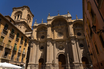 Cathedral of Granada (World Heritage Site by UNESCO). Andalucia, Spain.