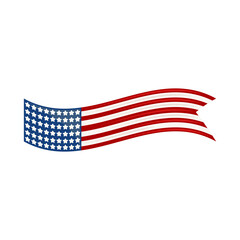 USA flag symbol