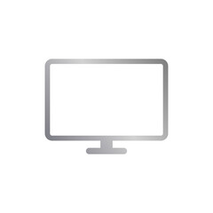Desktop icon with metal gradient