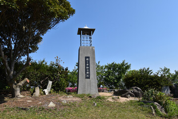山口県長門市の千畳敷 にある煌めく平和の燈火 