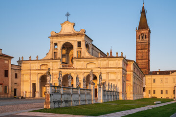 View of san benedetto po, Mantua, Lombardy, Italy