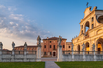 Fototapeta premium View of san benedetto po, Mantua, Lombardy, Italy