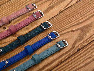 leather collar for dog or cat